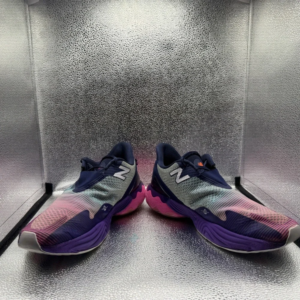 Size 13 New Balance FuelCell Rebel v2 Mens Purple Good Running Shoes MRBLTH1